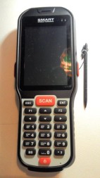 Мобильный терминал АТОЛ SMART.DROID (Android 4.4, 2D SE4710 Imager, 3.5”, 1Гбх4Гб, Wi-Fi b/g/n, Bluetooth, БП), арт. 36388