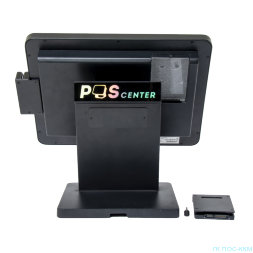 POSCenter POS90ES (15&quot;, PCAP, J3455, RAM 4Gb, SSD 64Gb замена SSD без вскрытия корпуса, MSR)