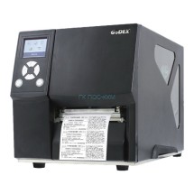 GoDEX ZX430i, промышленный принтер начального уровня (металлический корпус и конструкция), 300 DPI, 4 ips, цветной ЖК дисплей, (дюймовая втулка риббона)