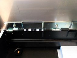 Денежный ящик АТОЛ FlipTop-MB черный, 460*170*100, 24V, верхняя крышка из нержавеющей стали +  крышка для инкассации, код 38723