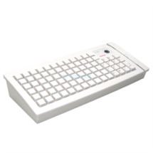 Программируемая клавиатура Posiflex KB-6600U-B черная c ридером магнитных карт на 1-3 дорожки