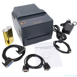 Принтер этикеток Poscenter TT-100 USE (термотрансферный; 203dpi; ширина ленты в диапазоне 1&quot;- 4&quot;; USB+Ethernet+RS232+LPT)