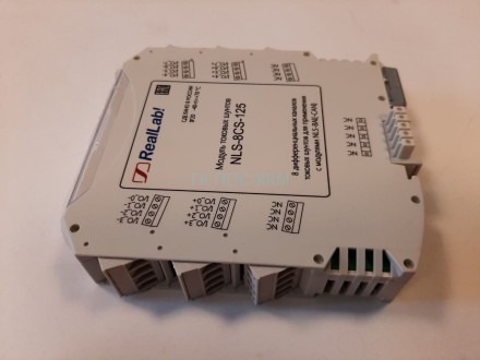 NLS-8CS-125 RealLab Модуль токовых шунтов 8 дифференциальных каналов 125 Ом