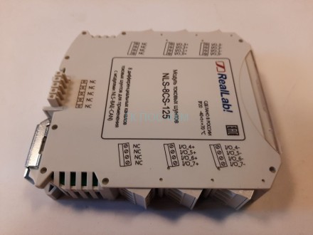 NLS-8CS-125 RealLab Модуль токовых шунтов 8 дифференциальных каналов 125 Ом