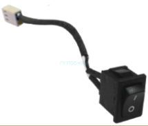 56663 Кнопка включения с сетевым кабелем для АТОЛ FPrint-22ПТK/55Ф AT028.00.16 (ver.2)