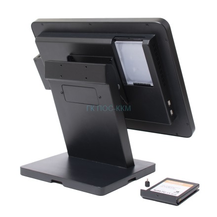 Сенсорный моноблок POSCenter POS90ES (15&quot;, PCAP, J3455, RAM 4Gb, SSD 64Gb, быстрая замена SSD без вскрытия корпуса, MSR) Windows 10 Iot Entry