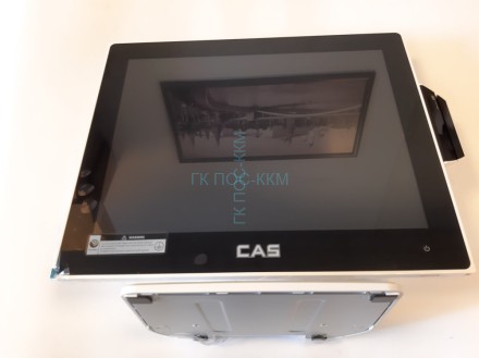 Сенсорный POS-терминал POSBANK CAS POS-1 15&quot;, PCAP,  J3455, 4Гб, 64Gb Белый