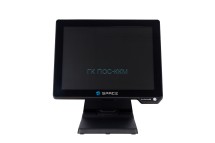 Сенсорный терминал SPACE YOGA [15&quot;, Intel Celeron J4125, DDR4 4GB, 128GB SSD, Wifi/BT, MSR],черн, без ОС