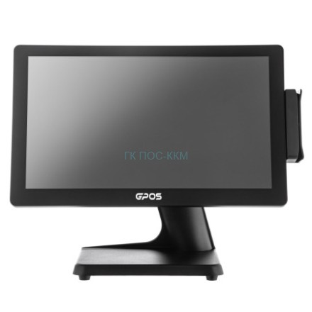 Cенсорный POS-моноблок G-POS Pro 15.6 Intel Celeron J4125 (2.6 GHz), 8 GB DDR4, SSD 128 Gb, PCAP Touch, MSR