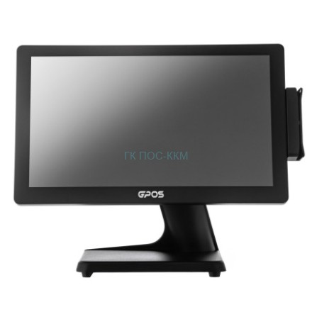 Cенсорный POS-моноблок G-POS Pro 15.6 Intel Celeron J4125 (2.6 GHz), 8 GB DDR4, SSD 128 Gb, PCAP Touch, MSR