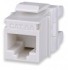 Розеточный модуль типа Keystone Cat.6A, RJ45/110, T568A/B, серия MT, белый