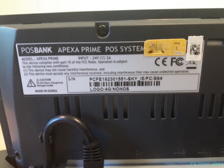 POS-терминал APEXA PRIME, i5-6200U, 4Гб, 64Гб, 15&quot;, PCAP, MSR