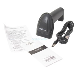 Сканер штрих-кода Poscenter HH 2D2 HD, ручной, USB, черный, с кабелем 2,0 м