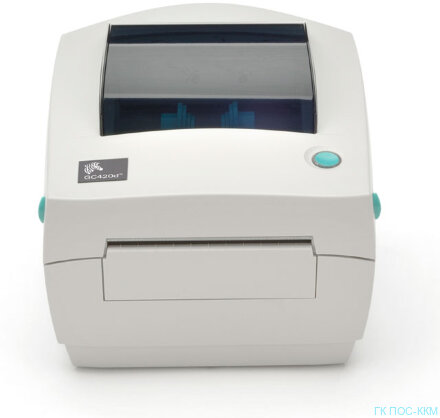 Термотрансферный принтер Zebra GC420t (203 dpi, 102 мм, 102 мм/сек, RS232, LPT, USB)