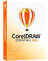 CorelDraw Essentials 2021, p/n ESDCDE2021ROEU