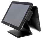 Сенсорный терминал G-SENSE Juniour-R Force Plus NF, черный (15&quot;, J6412, 8 Gb (DDR4), SSD 128 Gb (M.2), c MSR, 6*USB, 2*COM, без ОС, wall mount, BT+WiFi, со вторым монитором 15&quot;)