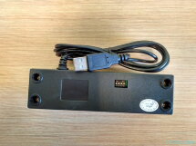 Ридер магнитных карт RU250, USB HID (KB) (1+2 дорожки), черный