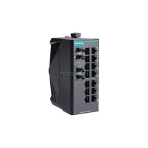 EDS-2016-ML-MM-ST Unmanaged Ethernet switch with 14 10/100BaseT(X) ports, 2 100BaseFX multi-mode ports with ST connectors, and -10 to 60°C operating