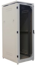 REC-8458S-GBB-GY Шкаф напольный МТК 19&quot;, 45U, 2187x800x800 мм, разборный, дверь со стеклом, серый