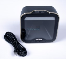 Сканер штрих-кода POScenter SQ-100C, настольный, черный, USB, кабель 1.5 м