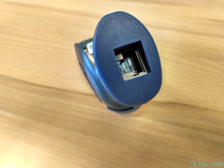 Сканер штрих-кода АТОЛ SB 1101 USB (чёрный) с подставкой