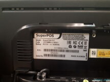 Сенсорный POS-терминал SuperPOS P17, 17&quot;, 4 Gb, SSD, MSR, J1900, черный