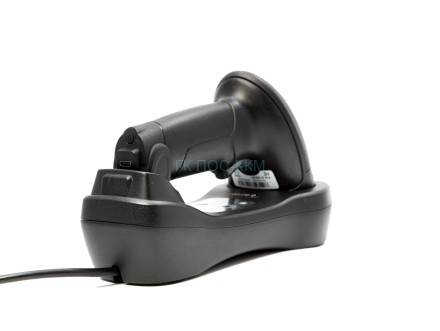 Беспроводной сканер штрих-кода G-SENSE IS1405BT HD 2D Bluetooth, USB, черный, cradle