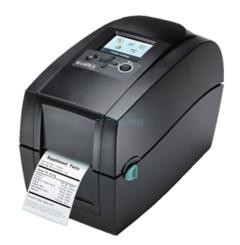 RT230i, термо/термотрансферный принтер, 300 dpi, 5 ips, ширина 2.12&quot;, ЖК дисплей, (полдюймовая втулка риббона), и/ф USB+RS232+Ethernet+USB Host