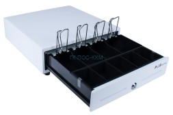 Денежный ящик POScenter 13E 330x335x90 распайка для &quot;Epson/АТОЛ, без датчика открытой крышки&quot;, белый