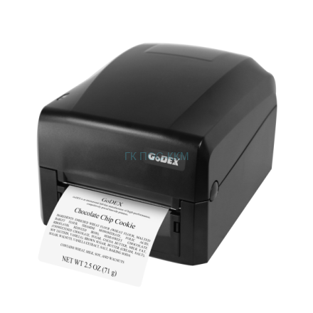 Godex GE300U, термо/термотрансферный принтер, 203 dpi, 5 ips, (полдюймовая втулка риббона), USB