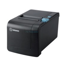 Принтер чеков 58 мм, Sewoo SLK-T42 (200 мм/с,USB,Serial, отрезчик), черный