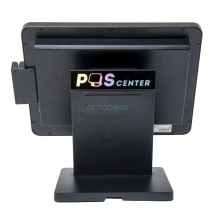 Сенсорный моноблок POSCenter POS90 (15&quot;, PCAP, J3455, RAM 4Gb DDR3L 1.35V 1600MHz, SSD64Gb, MSR) без ОС