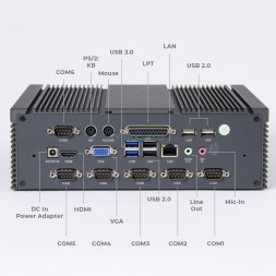 POS-компьютер POSCenter Z1 (J1900, 2.0GHz, 4Gb, SSD128 Gb, 2 VGA, 6*COM, 8*USB, 2*PC/2, LAN) funless