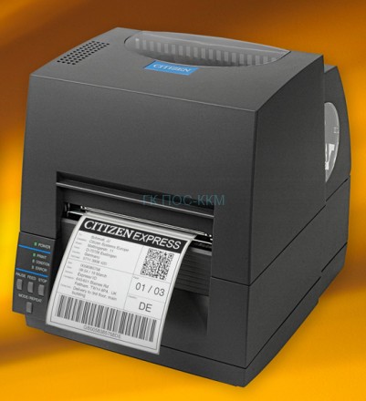 Принтер этикеток Citizen TT CL-S621II Printer, Black, UK+EN Plug, p/n CLS621IINEBXX