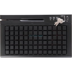 S78A-BMU POS клавиатура Heng Yu S78A, USB, Считыватель MSR, Черный