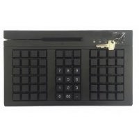 POS-клавиатура DBS-KB66-WU USB с картридером на 3 дорожки